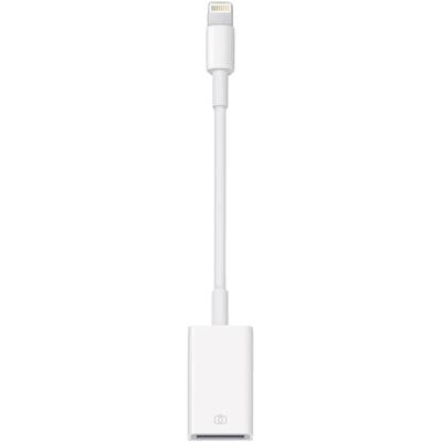 Apple iPad Adapter [1x Apple Lightning-Stecker - 1x USB 2.0 Buchse A] 0.10 m Weiß