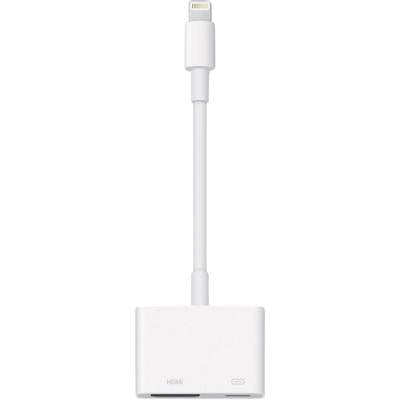 Apple iPad, iPhone, iPod Adapter [1x Apple Lightning-Stecker - 1x HDMI-Buchse] 0.10 m Weiß
