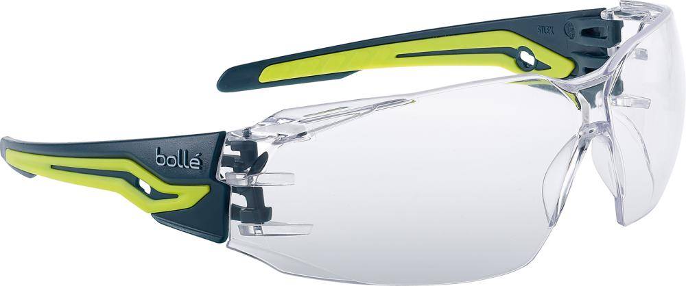 Das Bild zeigt eine einzelne Schutzbrille.