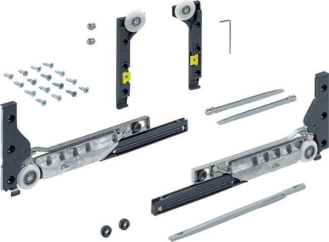 Schiebetürbeschläge-Set,9201921-0