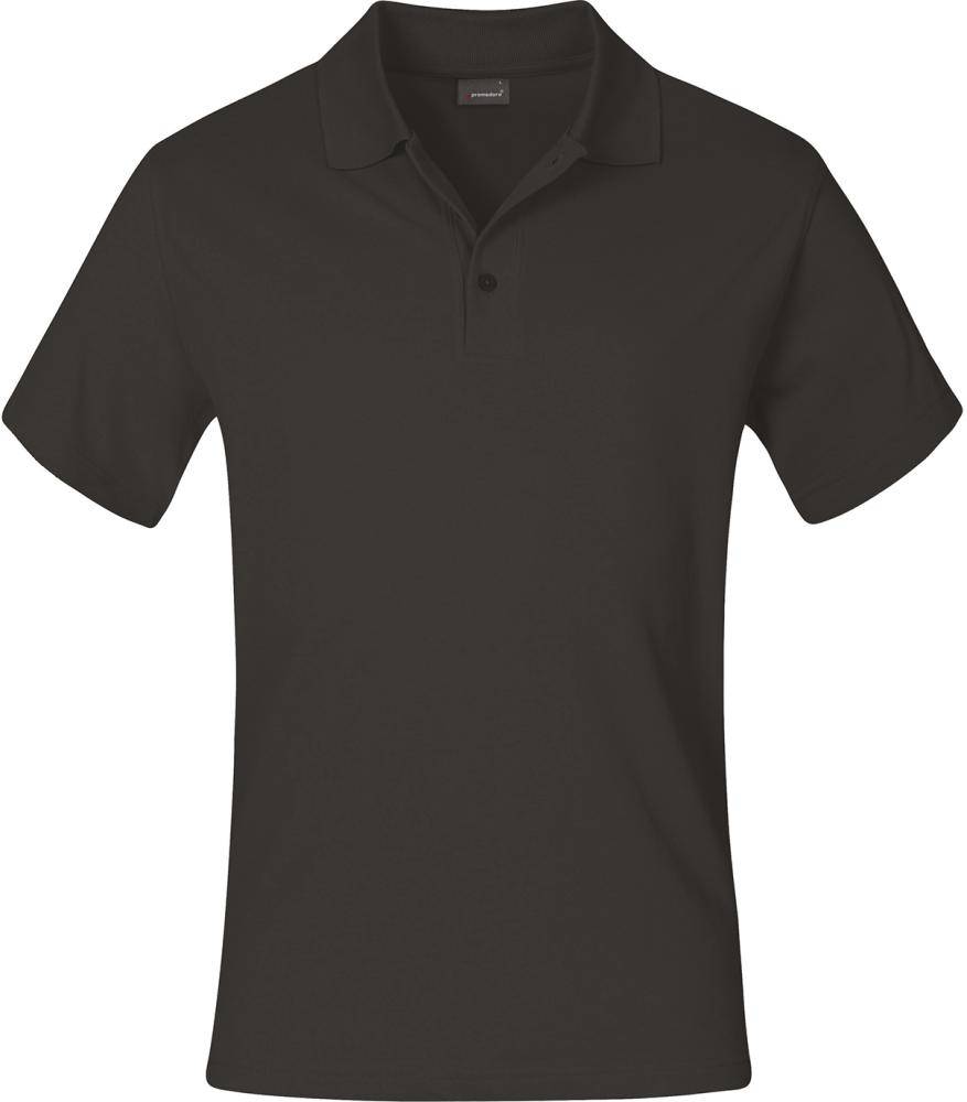 Poloshirt, charcoal, Gr.3XL-0
