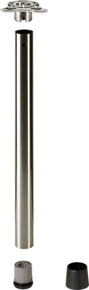 Tischb.,46049,Ø60x1200mm, edelstahloptik-0