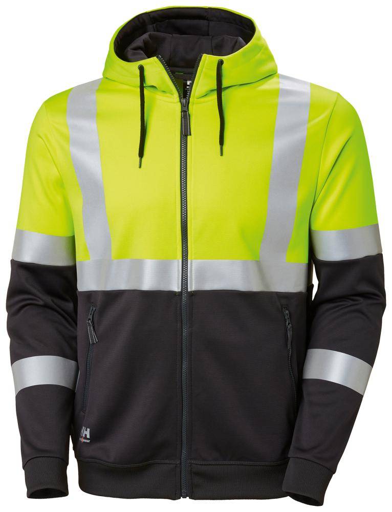 Warn-Hoodie, gelb, Gr.2XL - Artikel: 7040058448013-0