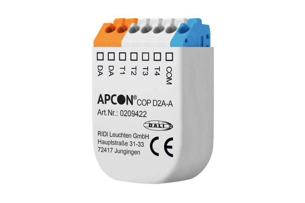 Ridi-Leuchten DALI-2 Tastenkoppler APCON COP D2A--0