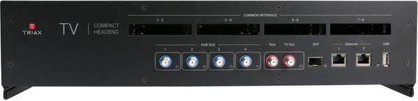 TDcH 16S-I Kompakt-Kopfstelle 16xDVB-S2X auf 16xQAM COFDM 8CI 492781