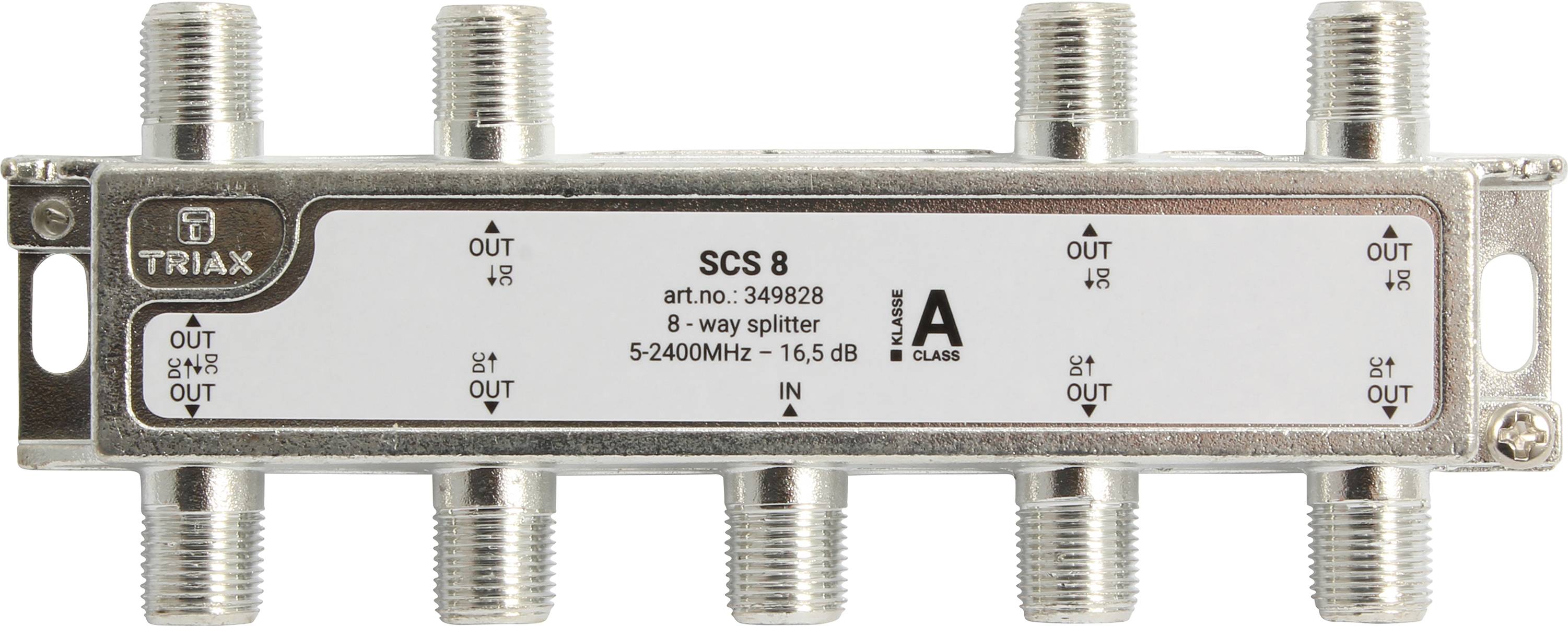 SCS 8 - RF-Splitter - F-Stecker weiblich-0