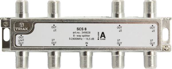 SCS 8 - RF-Splitter - F-Stecker weiblich