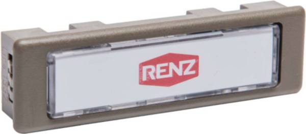 Renz Metallwaren. Kombitaster LIRA 75x22 braun 97-9-85110 br