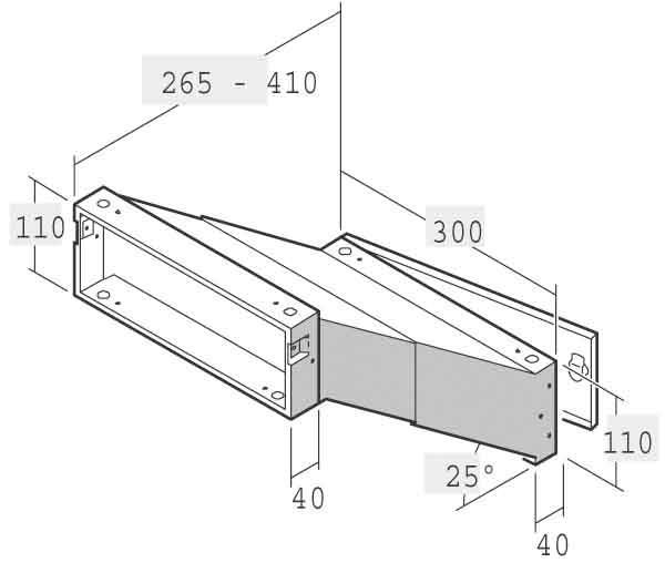 Renz Metallwaren. Einbau-Briefkasten 14-1-21223 v-0