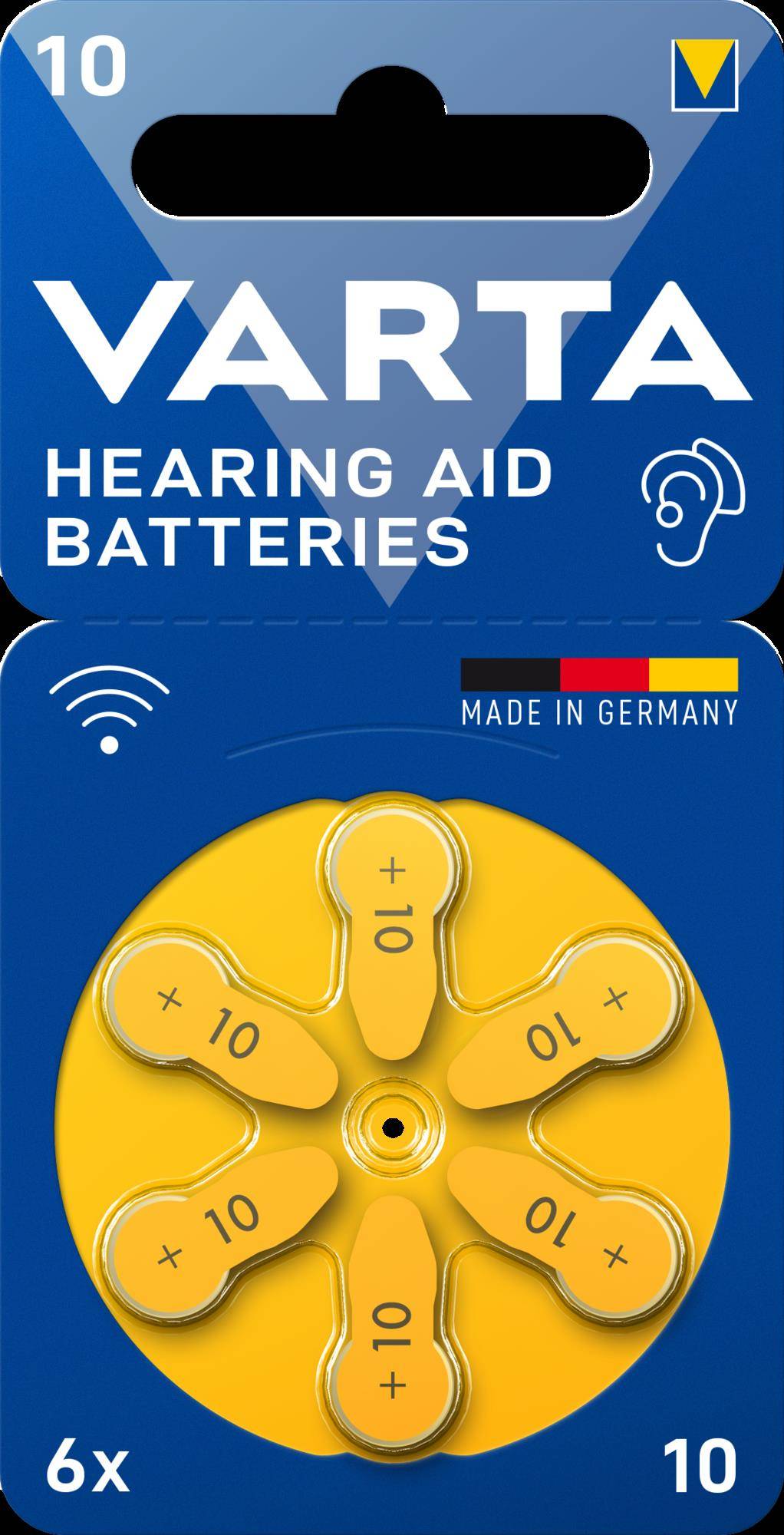 Varta Cons.Varta Hörgerätebatterie Batteries 10 VARTAHearAidB10Bli6-0