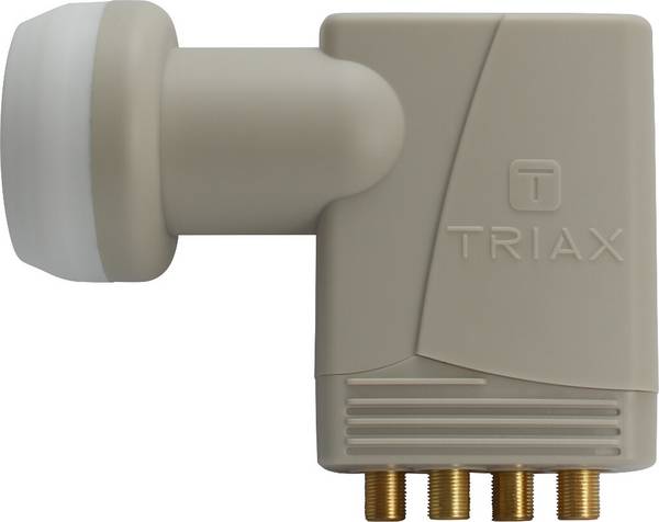 Triax TQD 404 Gold Universal Quad LNB Speisesystem 4 Ausgänge 4Teilnehmer