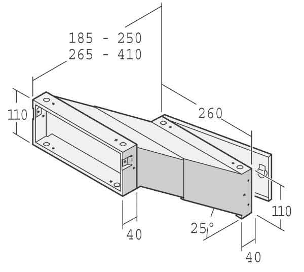 Renz Metallwaren. Einbau-Briefkasten 14-1-20923 v-0