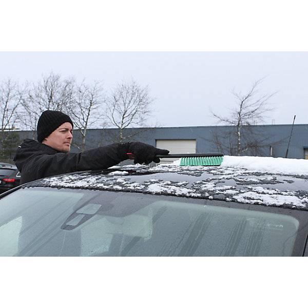 Schneebürste mit Eiskratzer VE 10 Stk hart schwarz. FINCKE-Hygiene Fachgroßhandel OHG 77578149-4