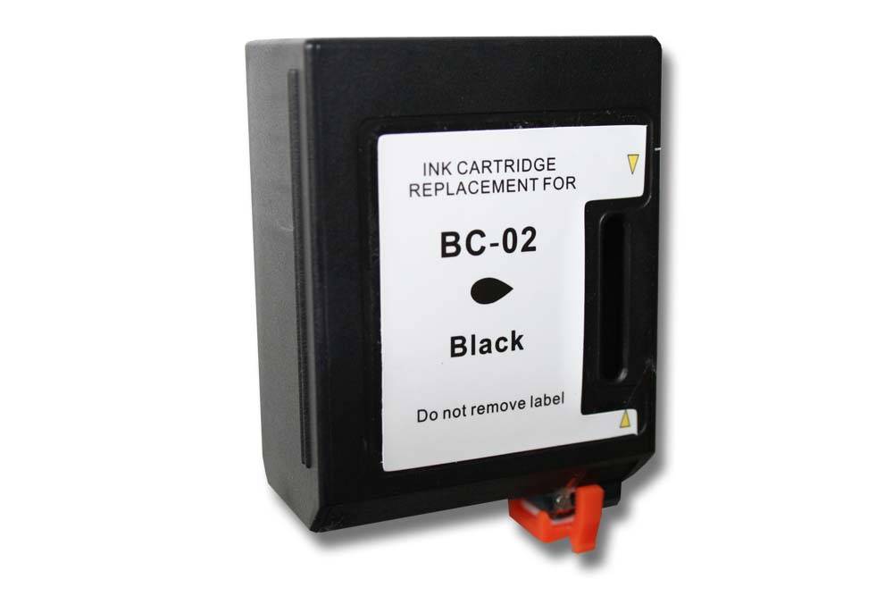 vhbw Tintenpatrone Schwarz kompatibel mit Canon Starwriter 70 | 60 Drucker (wiederaufgefüllt, 23ml)-0