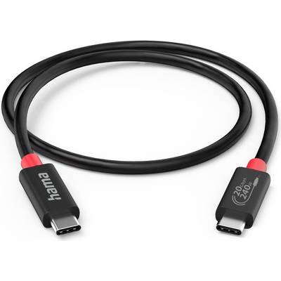 Hama USB-C-Kabel, E-Marker, USB4 Gen2, 20 Gbit/s, 5 A, 240 W, 2,00 m (00200788)