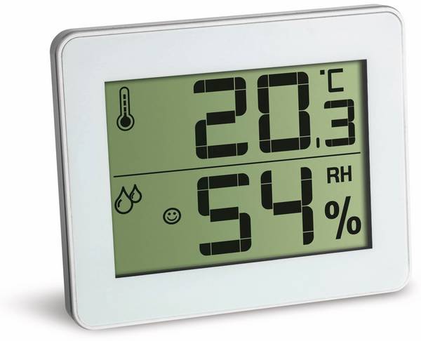 Digitales Thermo-Hygrometer 30.5027 (weiß (glänzend))