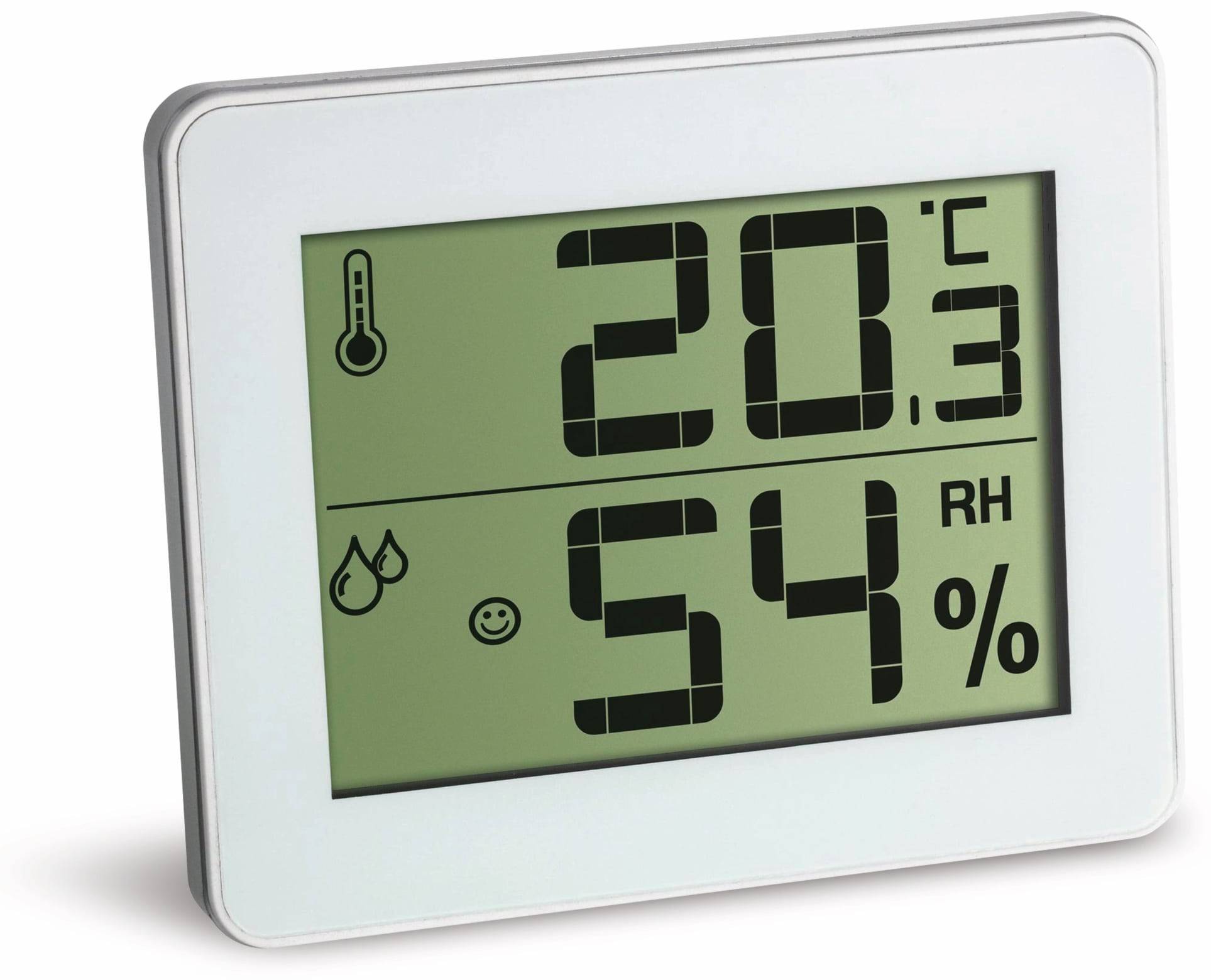 Digitales Thermo-Hygrometer 30.5027 (weiß (glänzend))-0