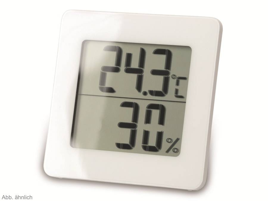 Digitales Thermo-Hygrometer 30.5027 (weiß (glänzend))-1