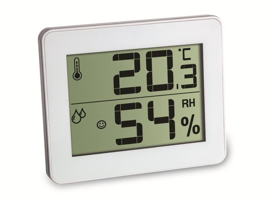 Digitales Thermo-Hygrometer 30.5027 (weiß (glänzend))-2