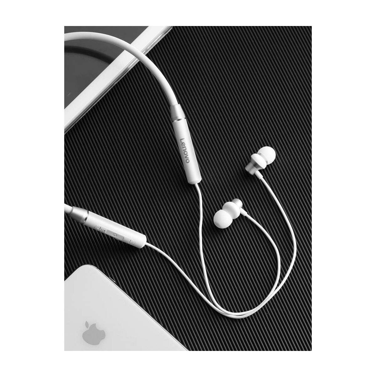 Lenovo AudioFlex 10X In-Ear Bluetooth Kopfhörer | Weiß-1