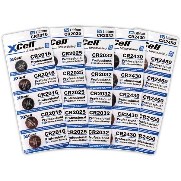 XCell Batterie Knopfzelle CR2430 3V 290mAh 5St.