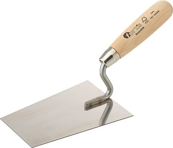 Tiroler Maurerkelle 160mmS-Hals rostfrei FORTIS Bau - Artikel: 4063726006127
