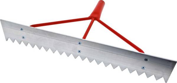 Alu-Teerverteiler 600mm, gezahntes Blatt FORTIS Bau - Artikel: 4063726002938