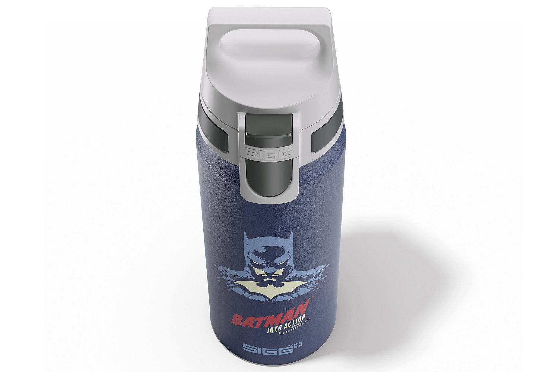 SIGG - Alu Trinkflasche Kinder - WMB ONE Batman Into Action Blue - Für Kohlensäurehaltige-2