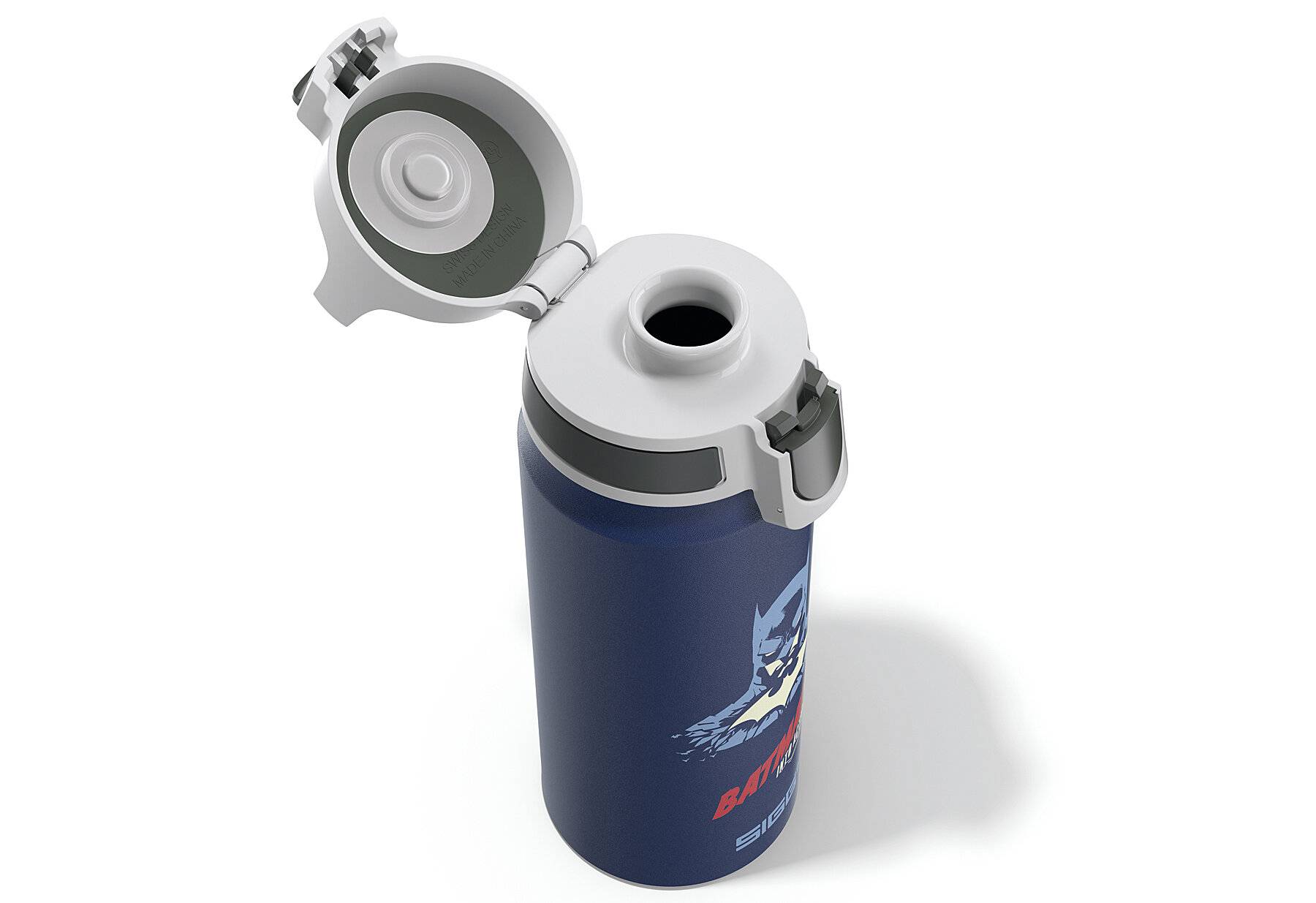 SIGG - Alu Trinkflasche Kinder - WMB ONE Batman Into Action Blue - Für Kohlensäurehaltige-3