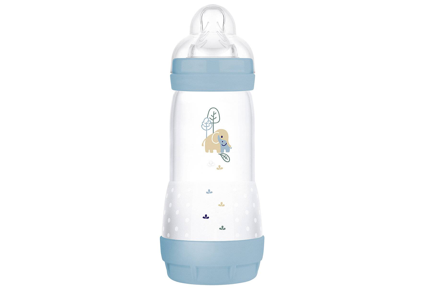 MAM Easy Start Anti-Colic Babyflasche (320 ml), Milchflasche für die Kombination mit dem