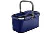 Genius A14363 Einkaufskorb Falko Premium Blau | Einkaufstasche 22l groß, faltbar, mit Deckel |