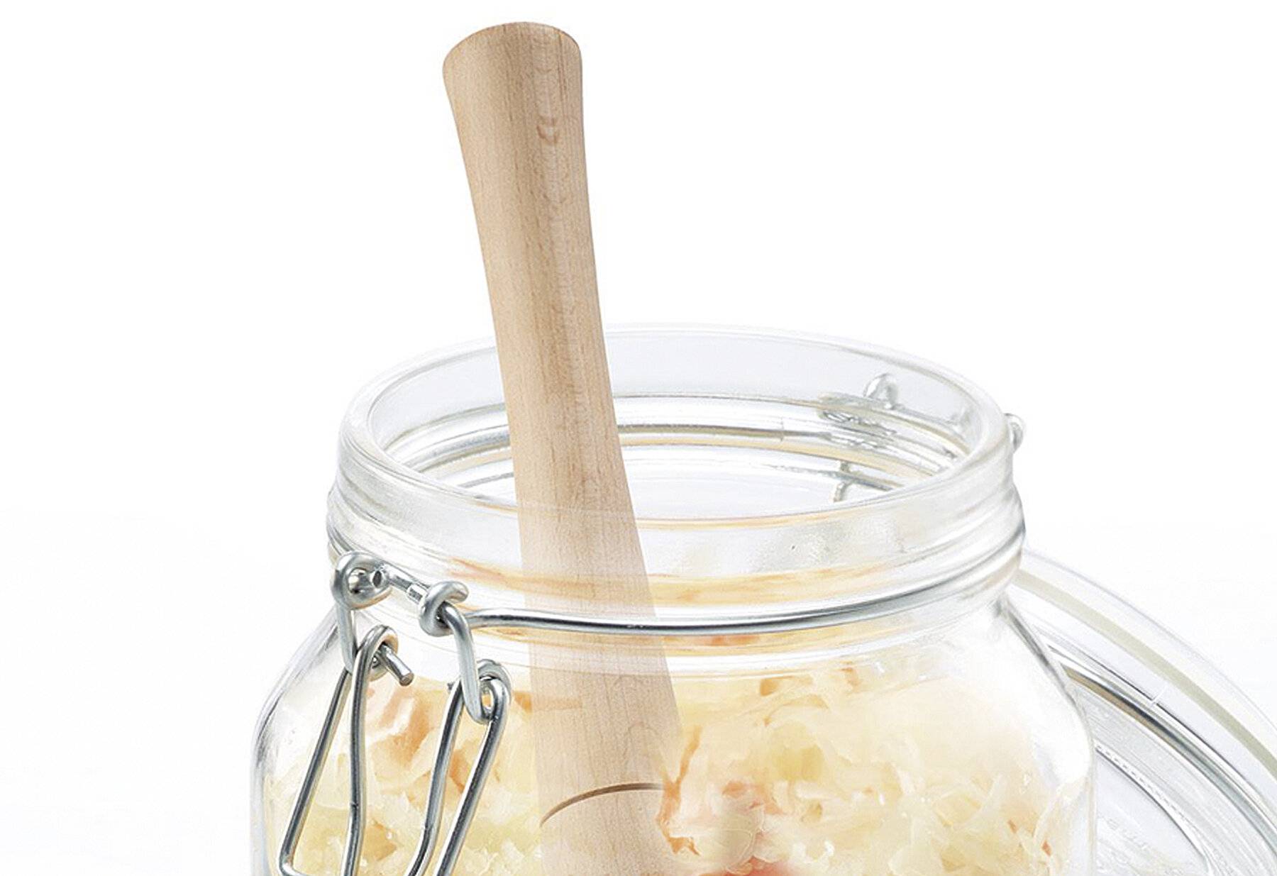 Westmark Fermentier-Stampfer – robuster Handstampfer, ideal für Kimchi, Sauerkraut und zum-4