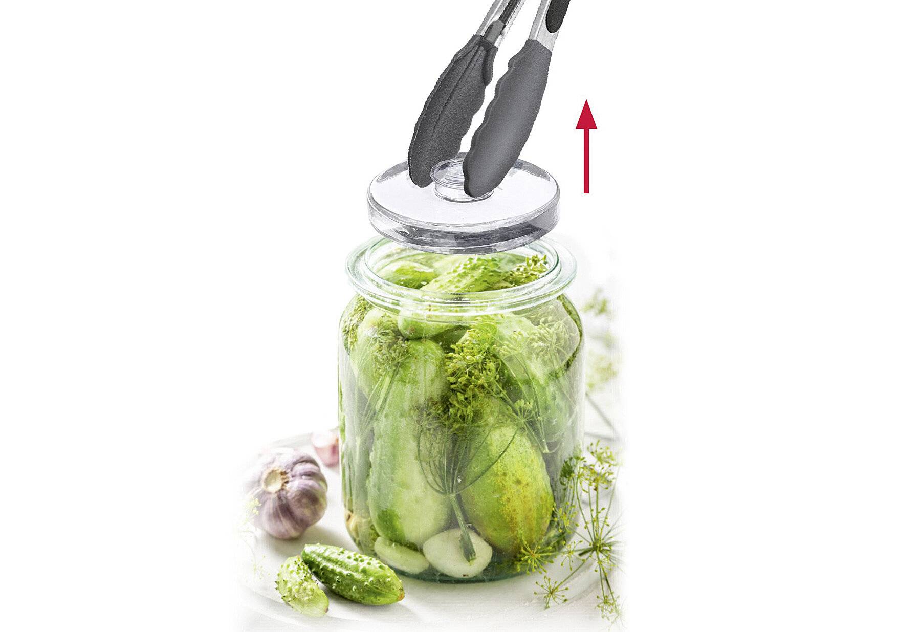 Westmark Fermentiergewichte – Fermentierset bestehend aus 4 Gewichten zum Fermentieren,-3