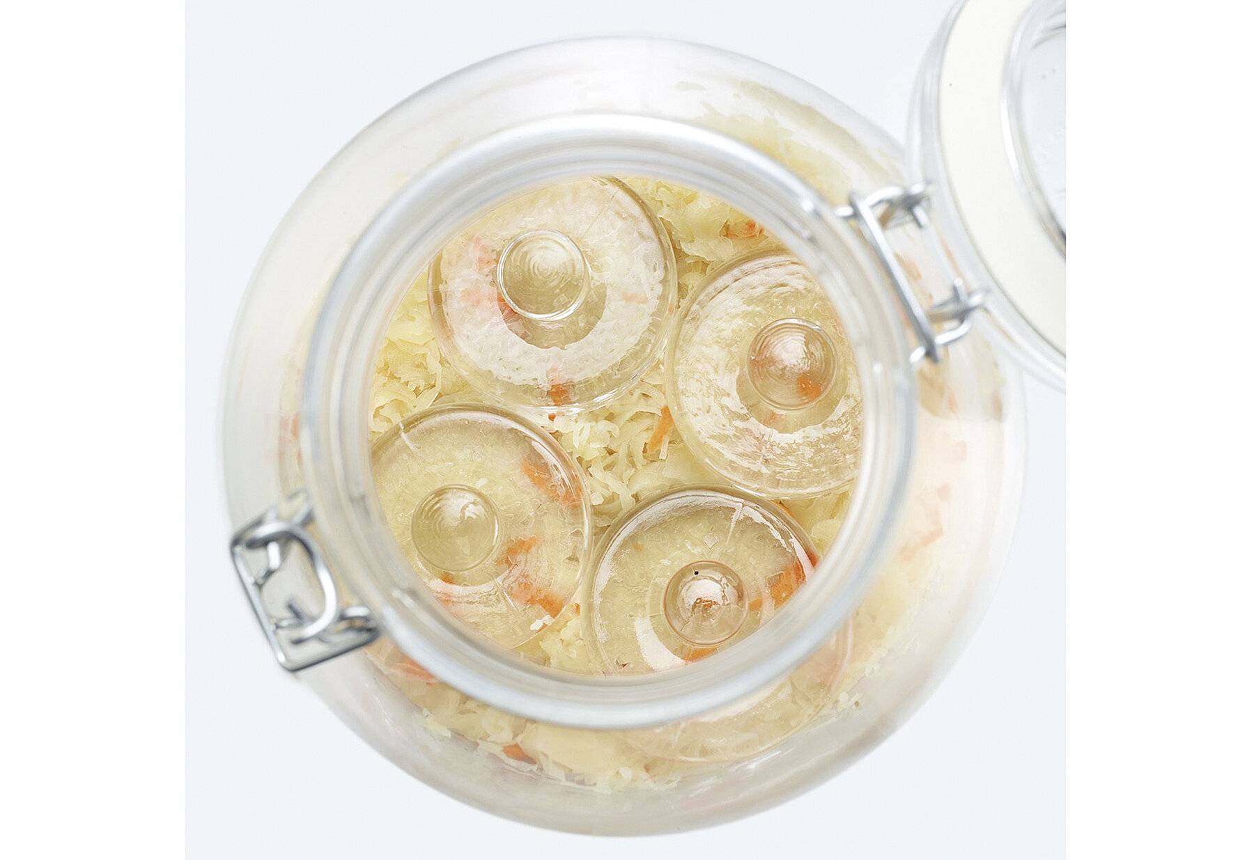 Westmark Fermentiergewichte – Fermentierset bestehend aus 4 Gewichten zum Fermentieren,-4
