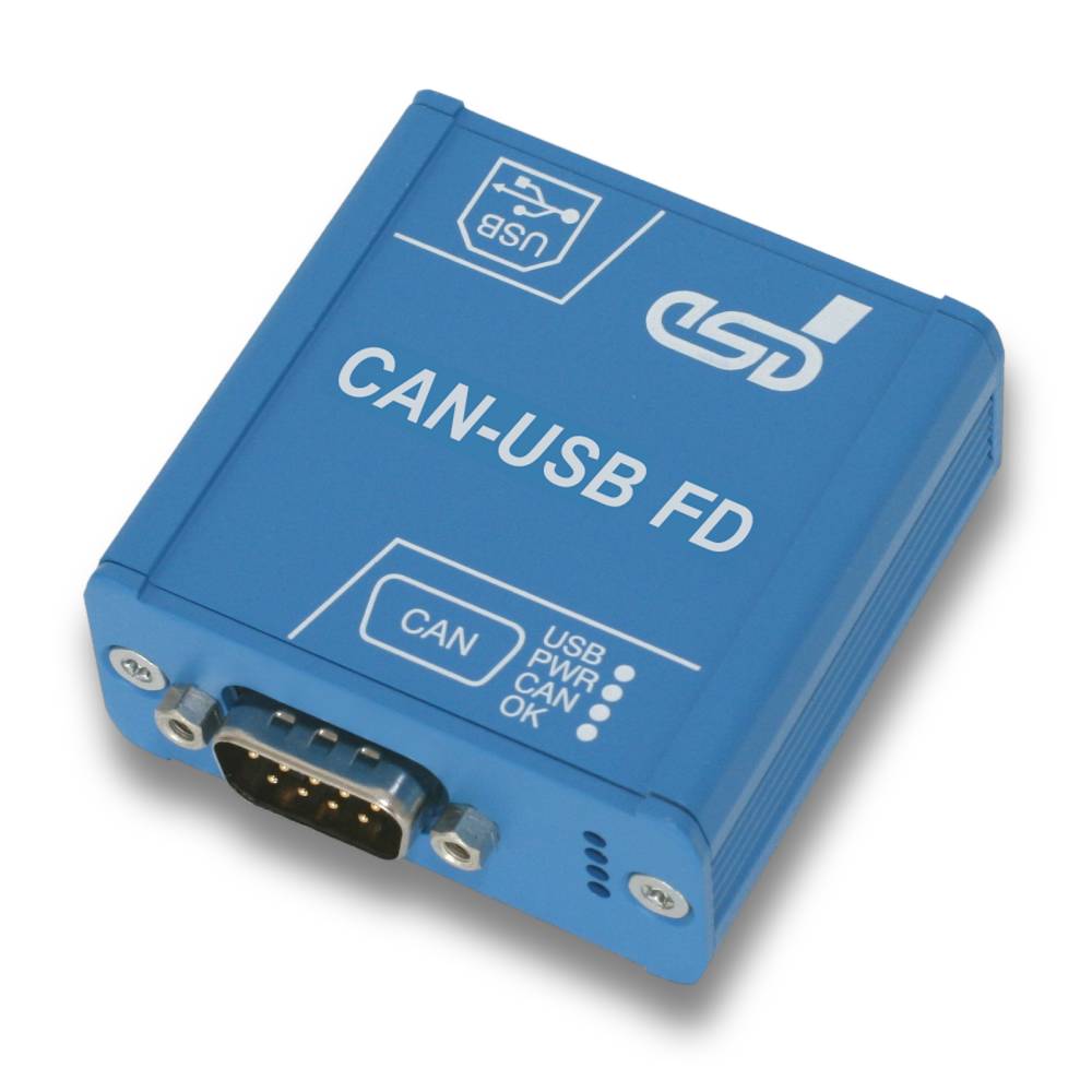 esd CAN-USB/3-FD - USB zu CAN FD Interfacemodule-0