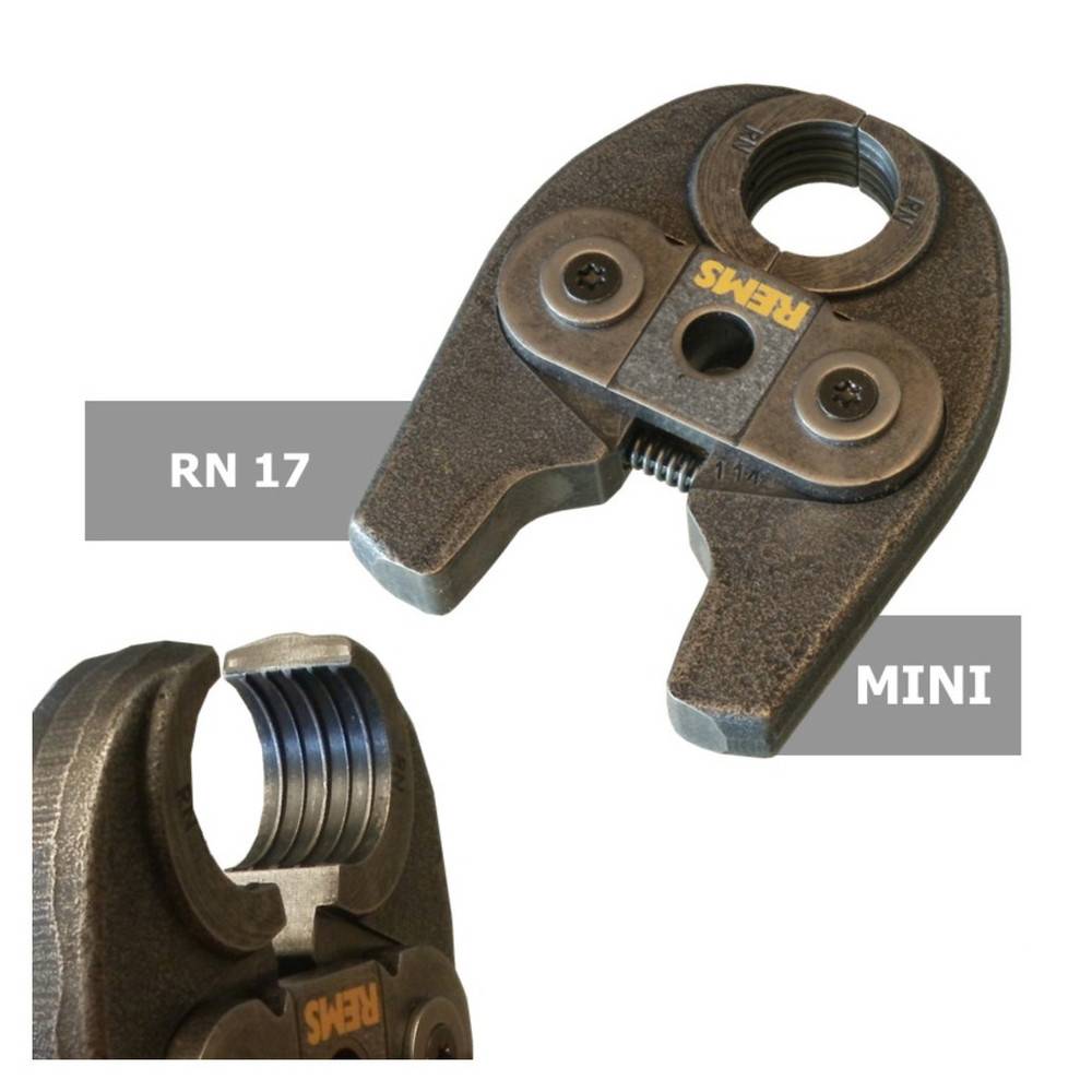 Rems MINI Presszange / Pressbacke - RN - Profil, Größe RN 32-0