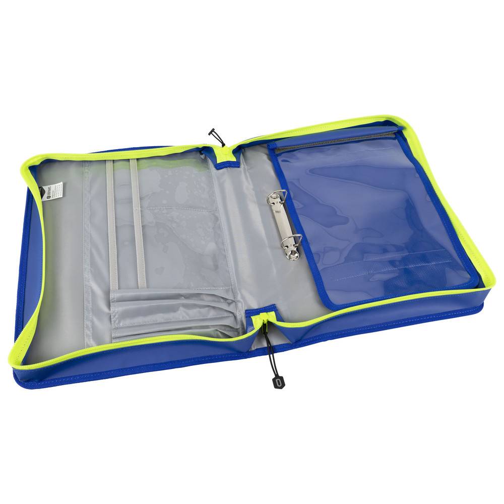Dönges Dokumentenmappe Komfort Plus, blau/gelb-1