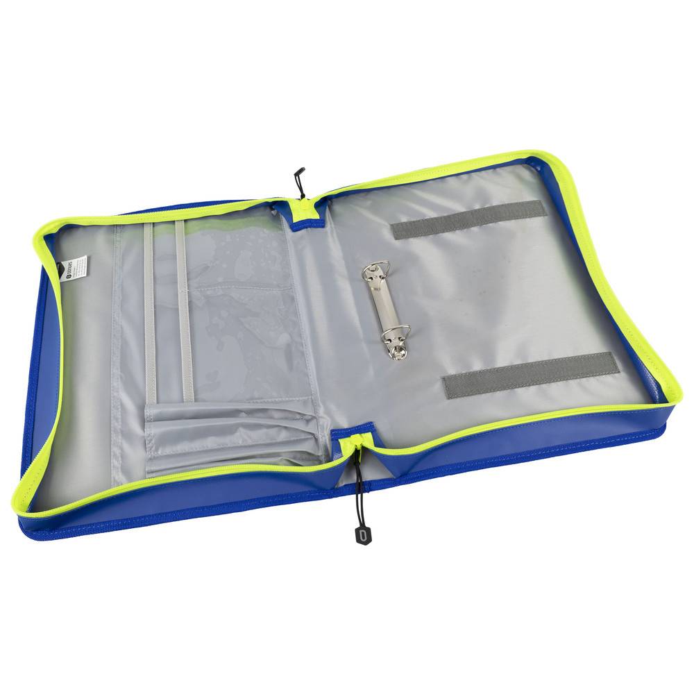 Dönges Dokumentenmappe Komfort Plus, blau/gelb-2