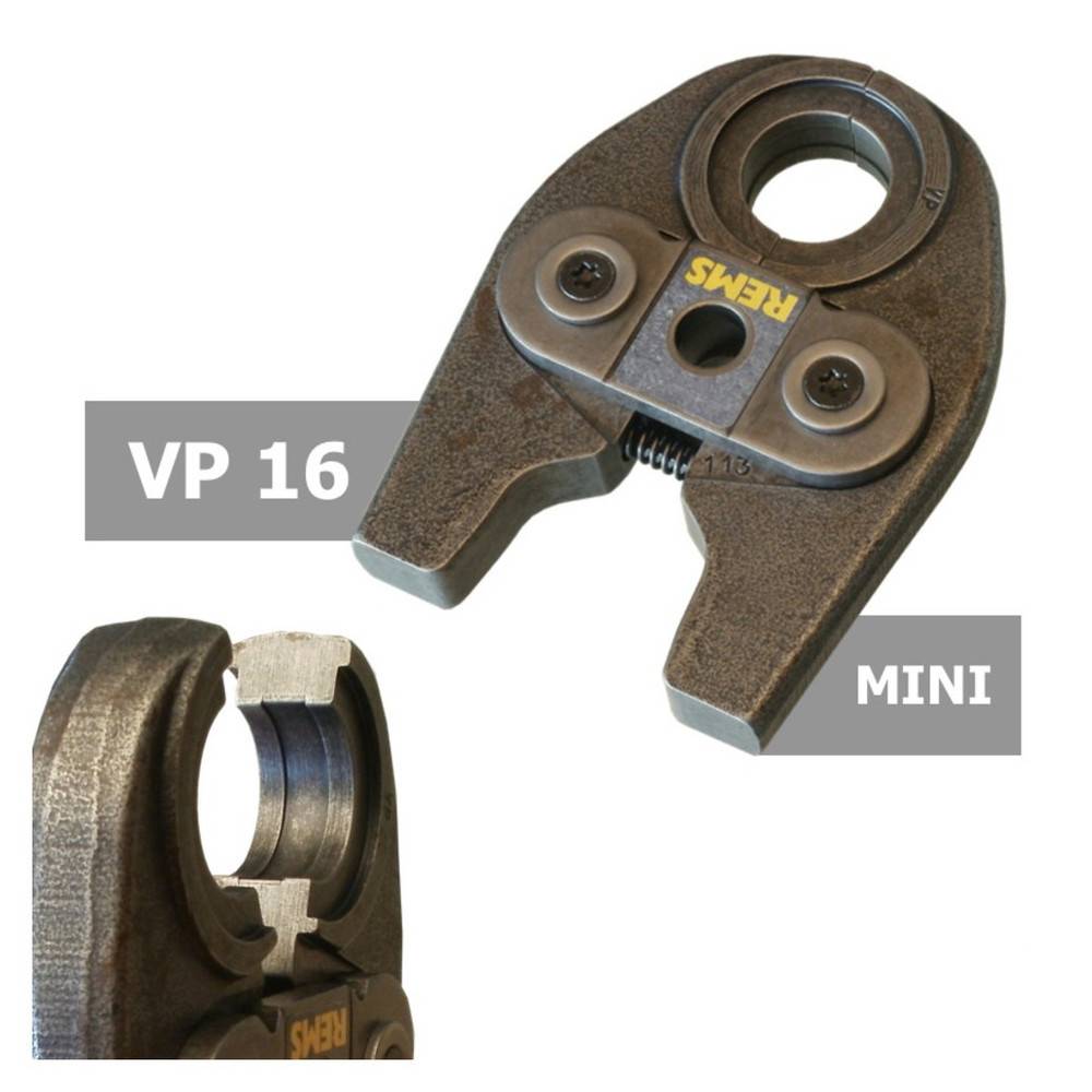 Rems MINI Presszange / Pressbacke - VP - Profil, Größe VP 25-0