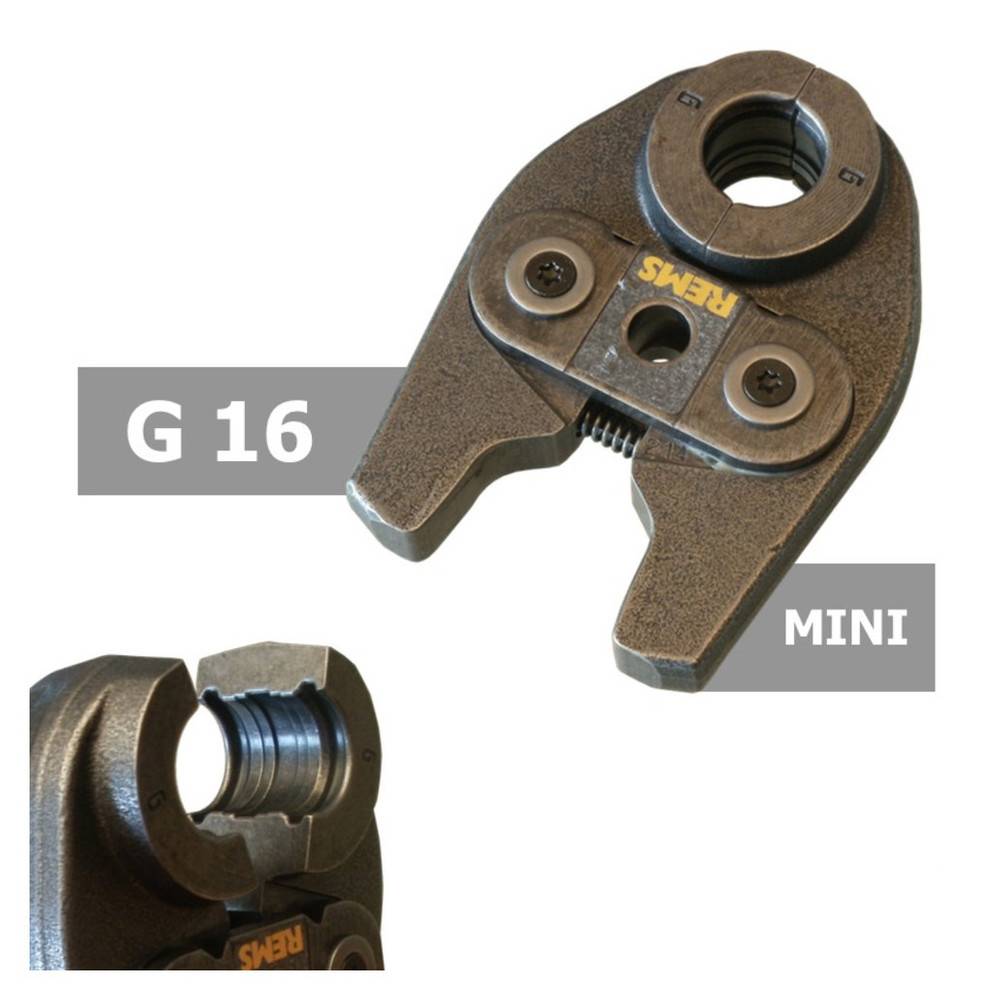 Rems MINI Presszange / Pressbacke - G - Profil, Größe G 20-0