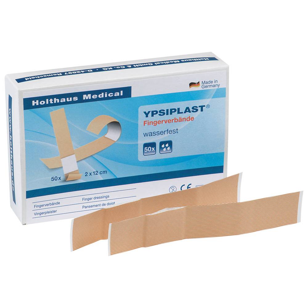 Holthaus YPSIPLAST Fingerverband, wasserabweisend, 2 x 18 cm, 100 Stück-0