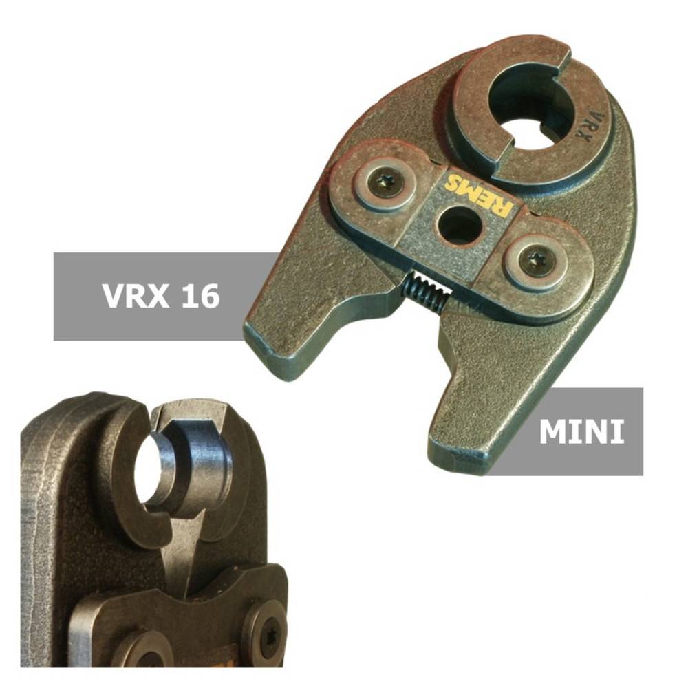 Rems MINI Presszange / Pressbacke - VRX - Profil, Größe VRX 20-0