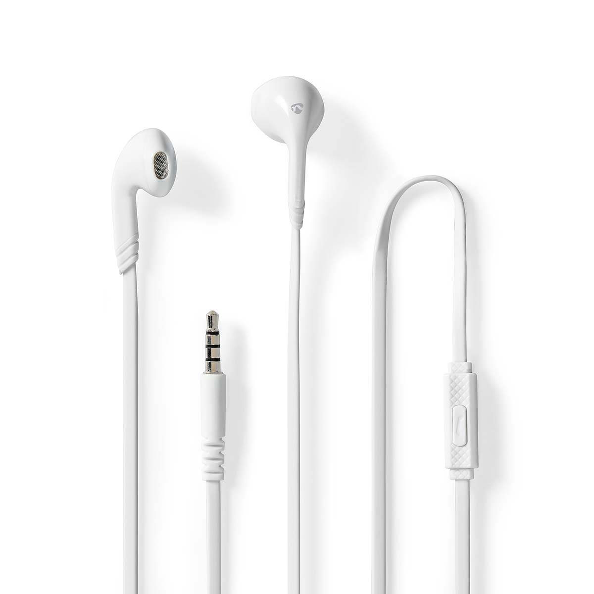 Nedis Kopfhörer mit Kabel | HPWD2021WT | Weiss-0