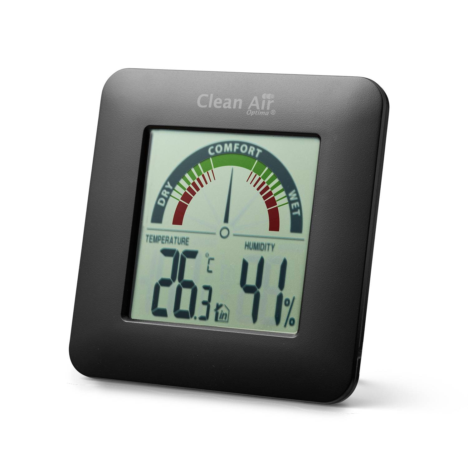 Clean Air Optima Hygrometer und Thermometer HT-01B-0