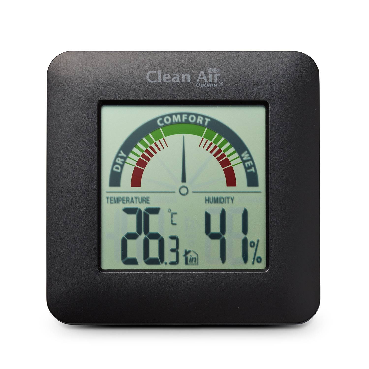 Clean Air Optima Hygrometer und Thermometer HT-01B-2