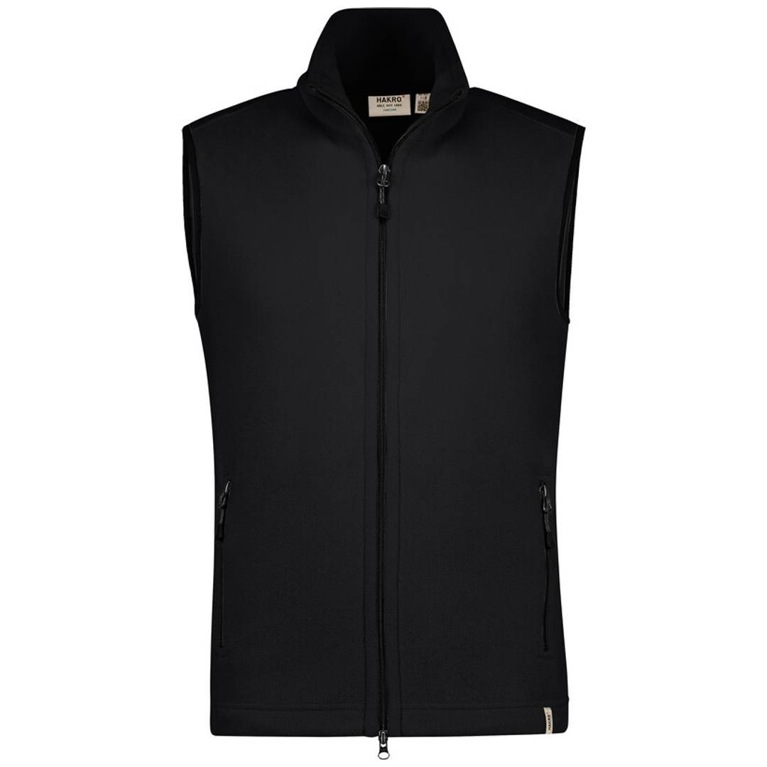 HAKRO Fleeceweste ECO schwarz, 3XL-0