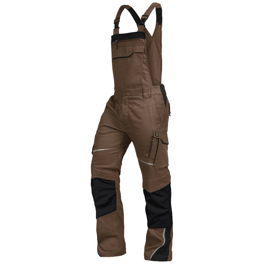 Leibwächter Latzhose Flex-Line FLEXL Gr. 27 haselnuss/schwarz-0