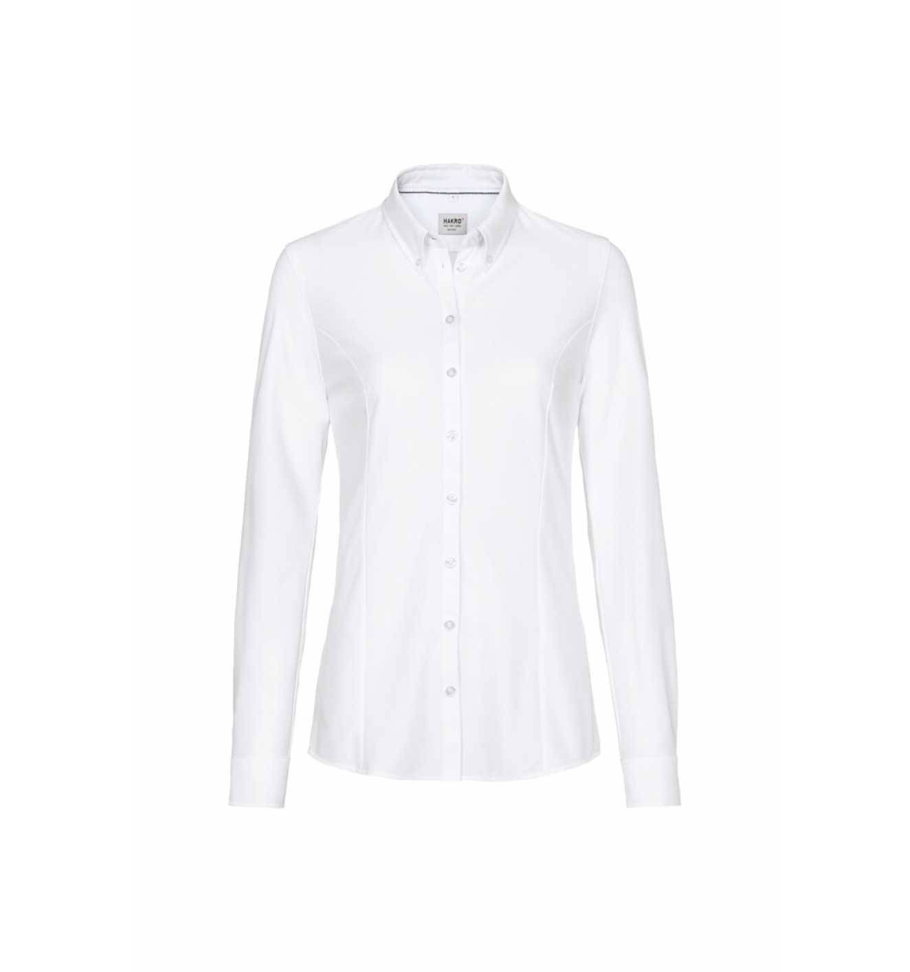HAKRO Bluse Natural Stretch Regular Fit Gr. 3XL weiß