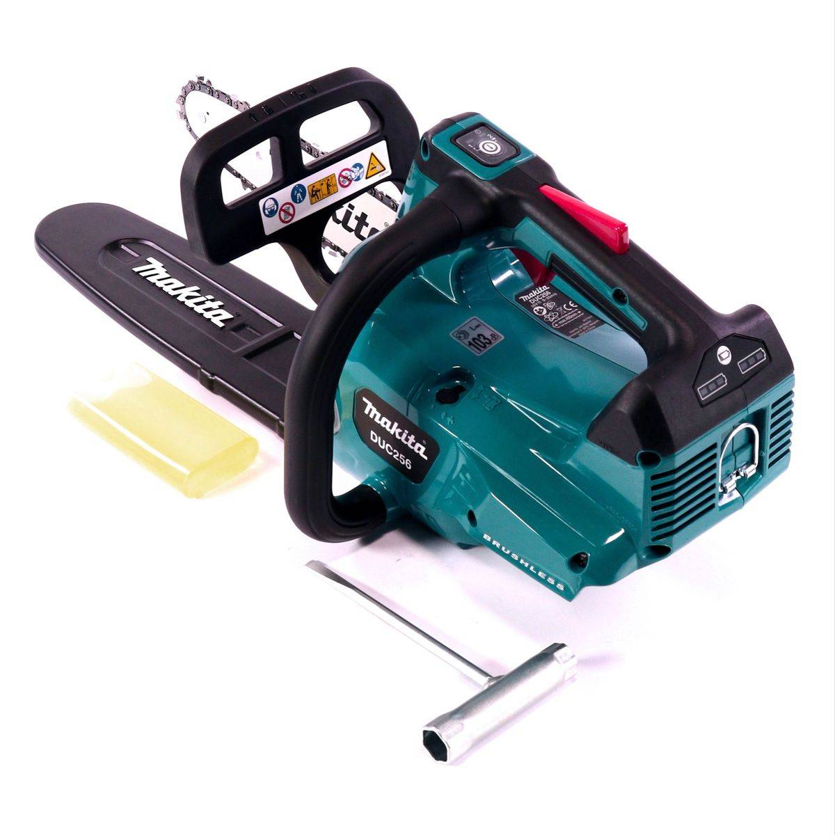 Makita DUC 256 Z Akku Kettensäge 36 V ( 2x 18 V ) Brushless 25 cm Solo - ohne Akku, ohne Ladegerät-3
