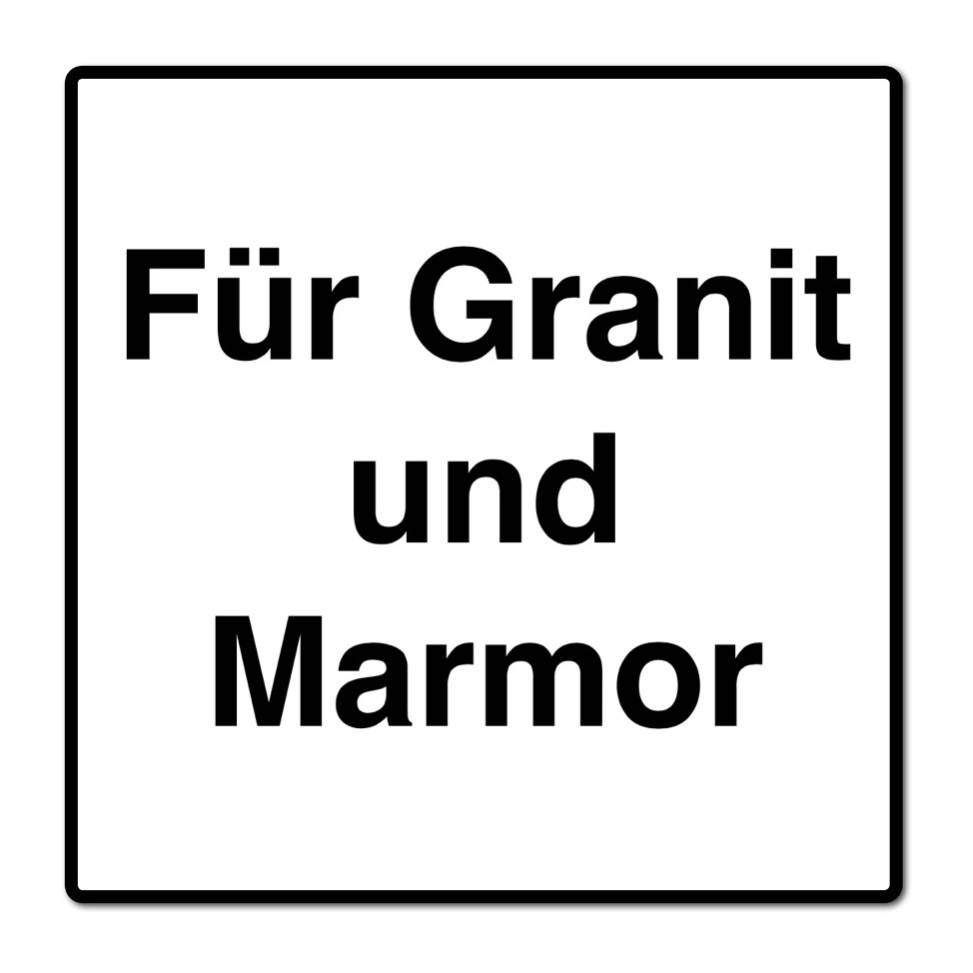 Alpen Profi Granit PG 5 tlg. Hartmetall Granitbohrer Set 4 - 10 mm DIN ISO 5468 PGM zertifiziert-3